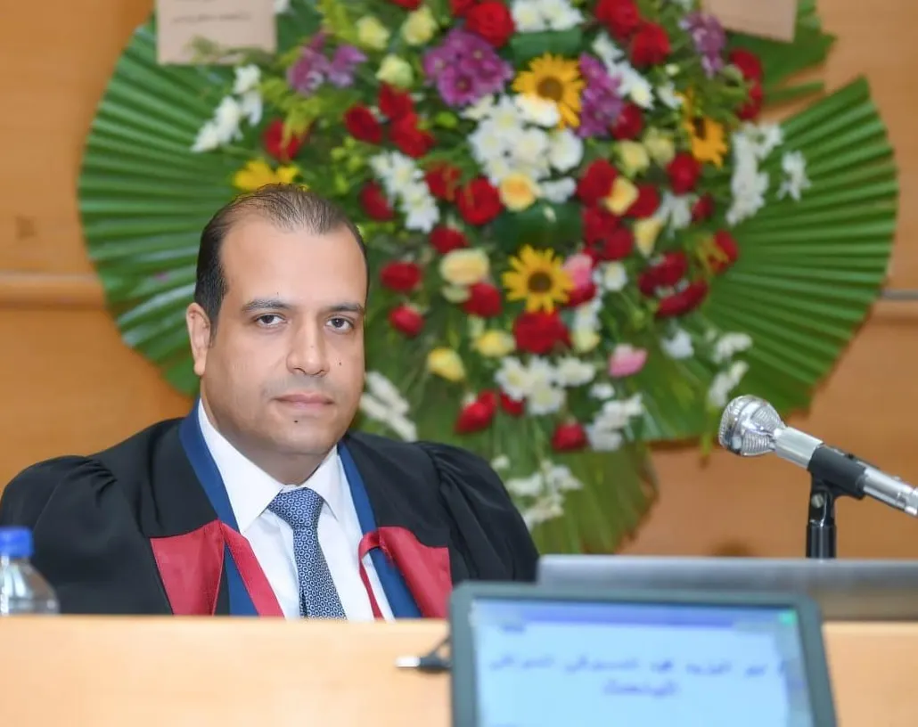 د. أبو اليزيد محمد الموافي — مناقشة رسالة الدكتوراه — جامعة طنطا